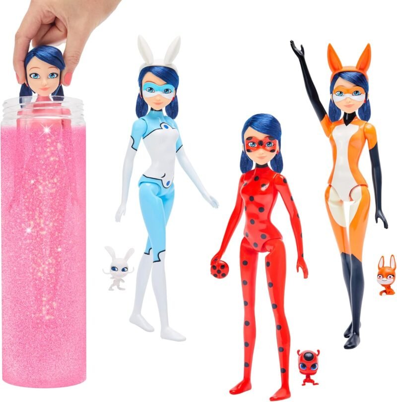 Miraculous Ladybug - Marinette Magic Heroez Reveal Colour Doll - Image 4