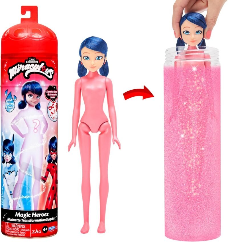 Miraculous Ladybug - Marinette Magic Heroez Reveal Colour Doll - Image 3