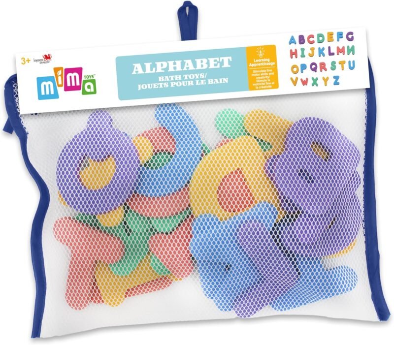 Discover the Fun and Learning with Mima Alphabet Bath Toys