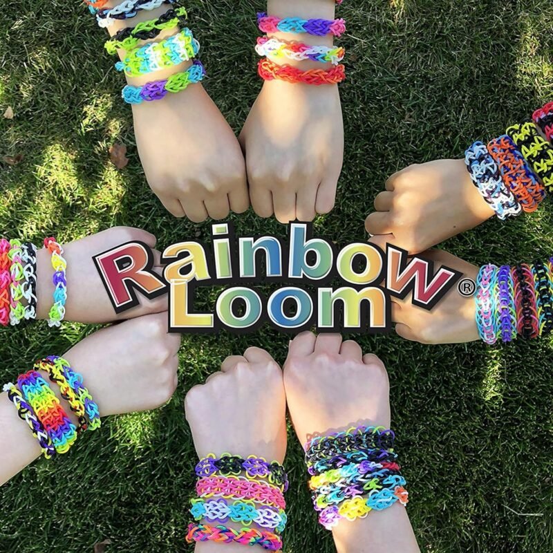 Rainbow-Loom -Loomi-Pals „ -Mini-Combo-Set,-Features-60-CUTE-Assorted-Loomi-Pals-Charms,1-Happy-Loom,-2100-Colorful-Bands-all-in-a-Carrying-Case-for-Boys-and-Girls-7+ - Image 8
