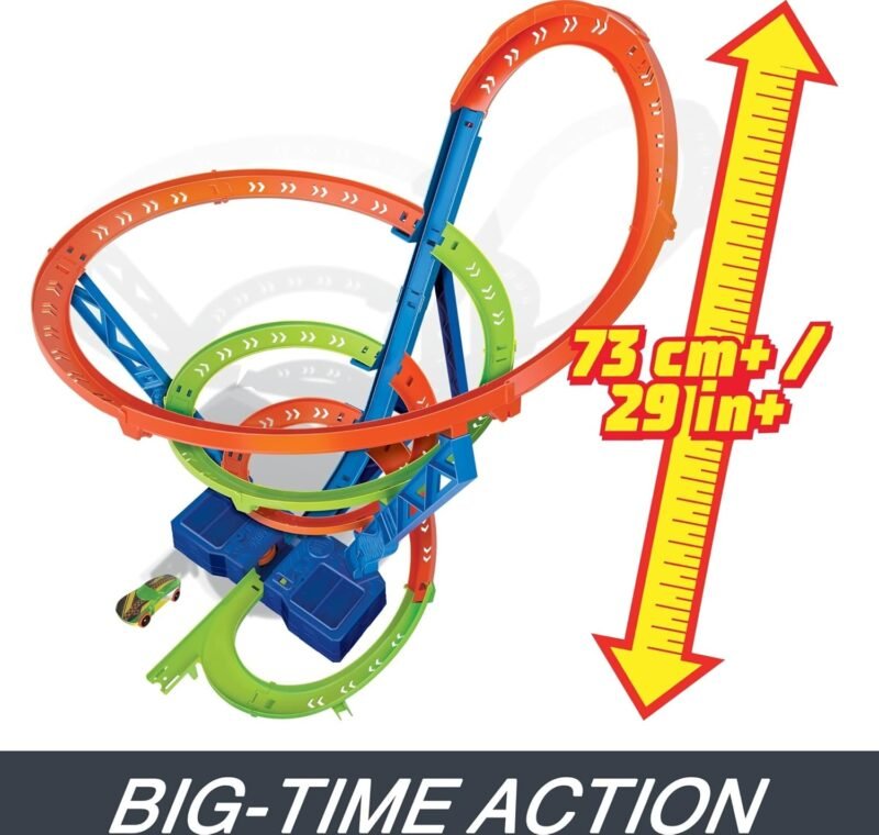 Hot Wheels Action - Spiral Speed Crash: A Thrilling Toy for Kids - Image 3