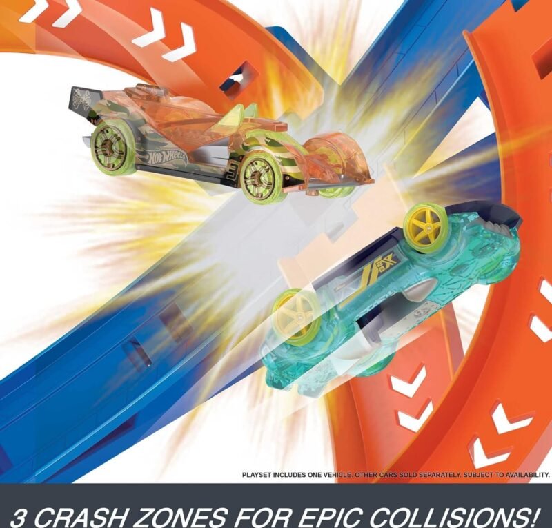 Hot Wheels Action - Spiral Speed Crash: A Thrilling Toy for Kids - Image 6