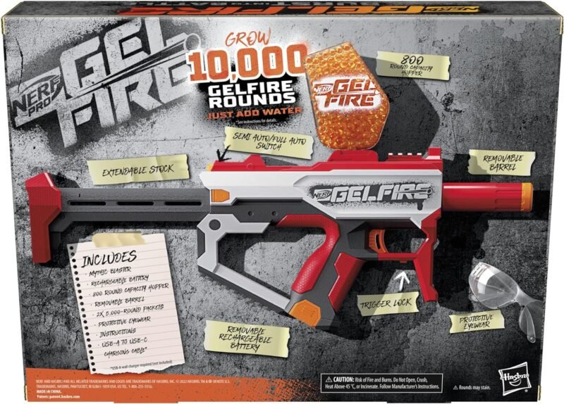 Introducing the Nerf Gelfire Mythic Blaster